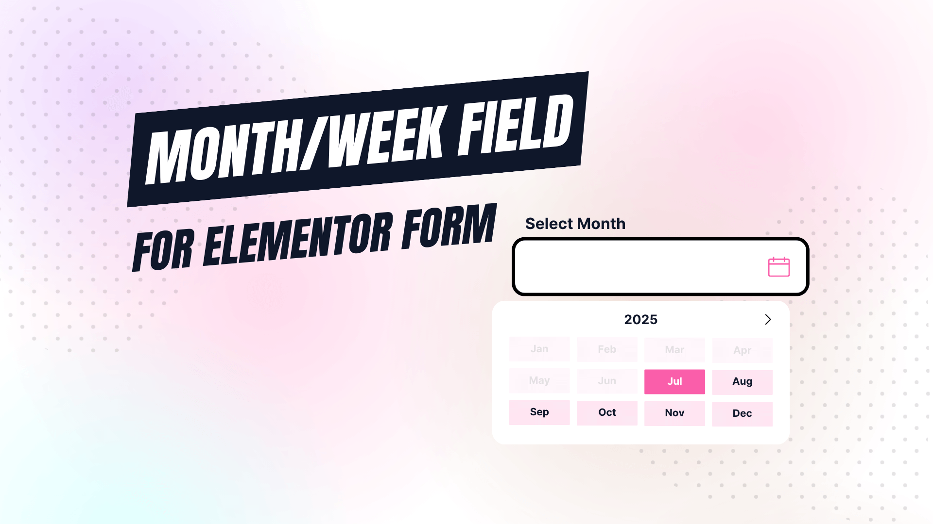 MonthWeek-elementor-form